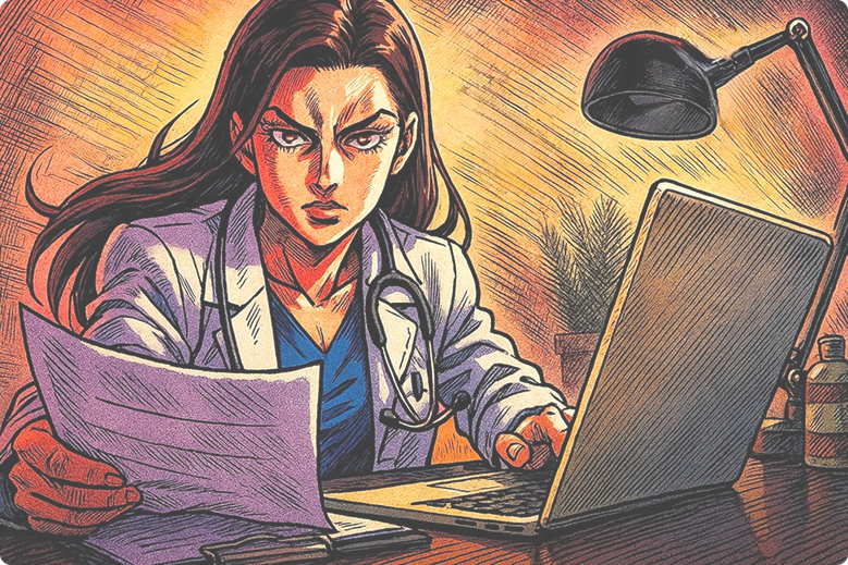 Medical Professional Superhero